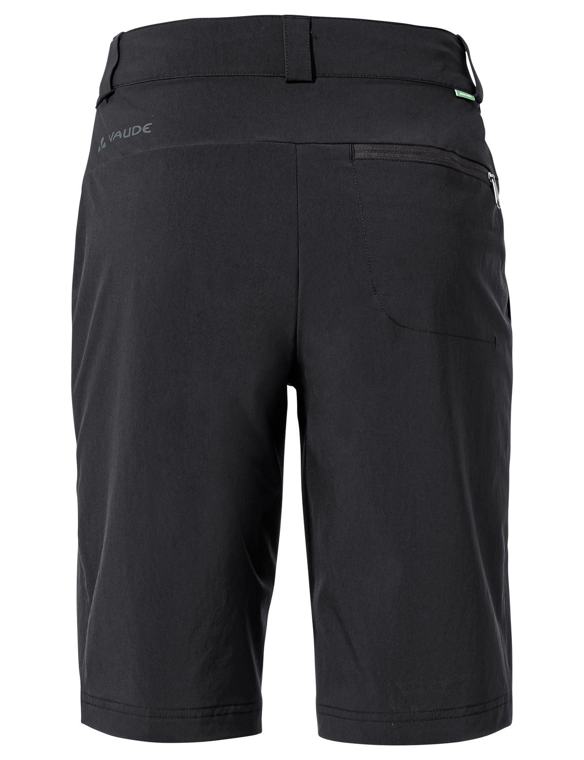 VAUDE Funktionshose Women's Farley Grüner Stretch II Shorts black (1-tlg) Knopf