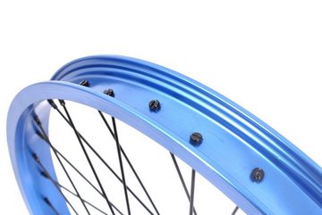 KHEbikes Fahrrad-Laufrad KHE 20 Zoll BMX Laufrad blau hinten 14mm