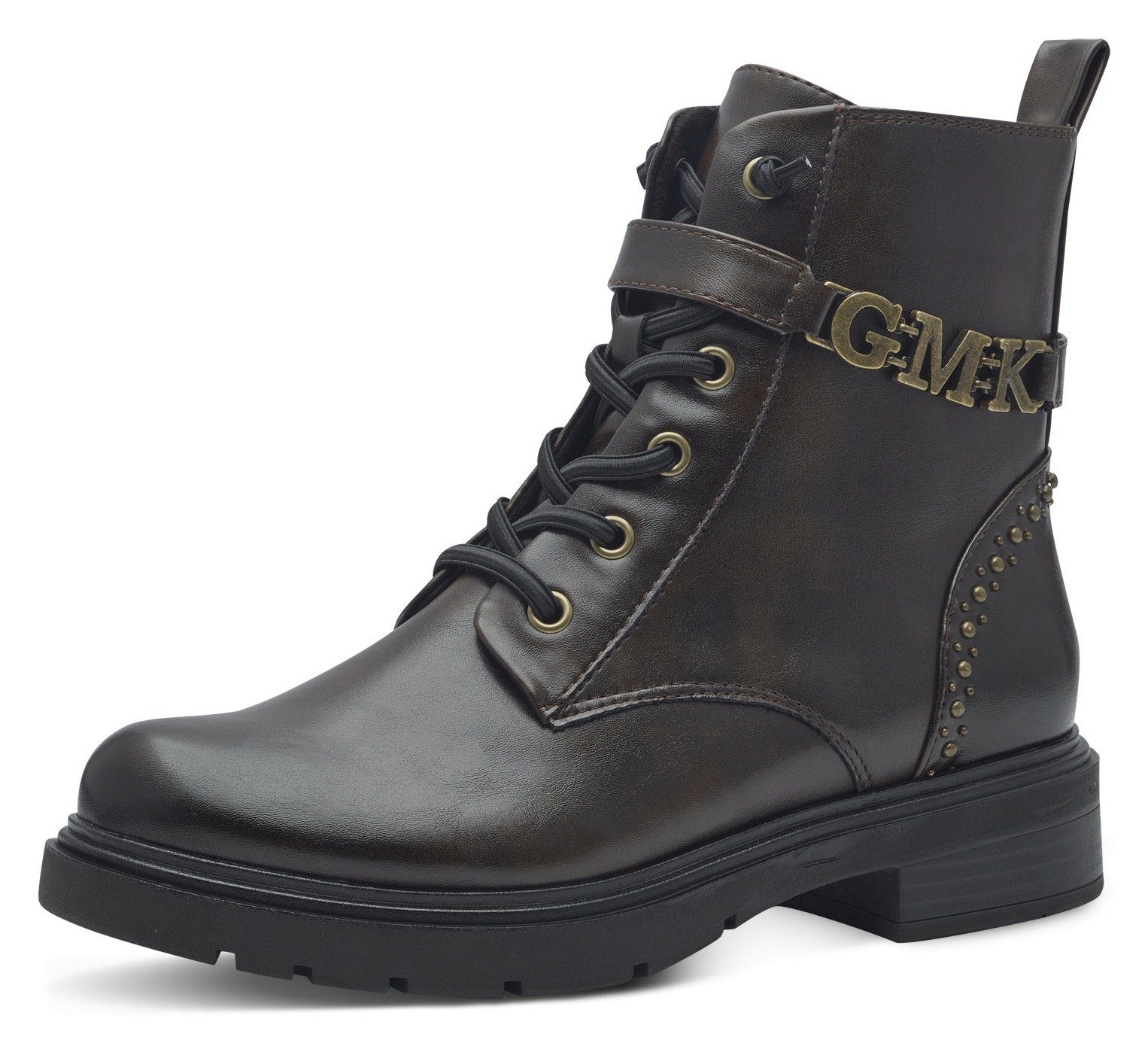 MARCO TOZZI by GMK VERICO Schnürboots, Blockabsatz, Schnürstiefelette, Chun günstig online kaufen