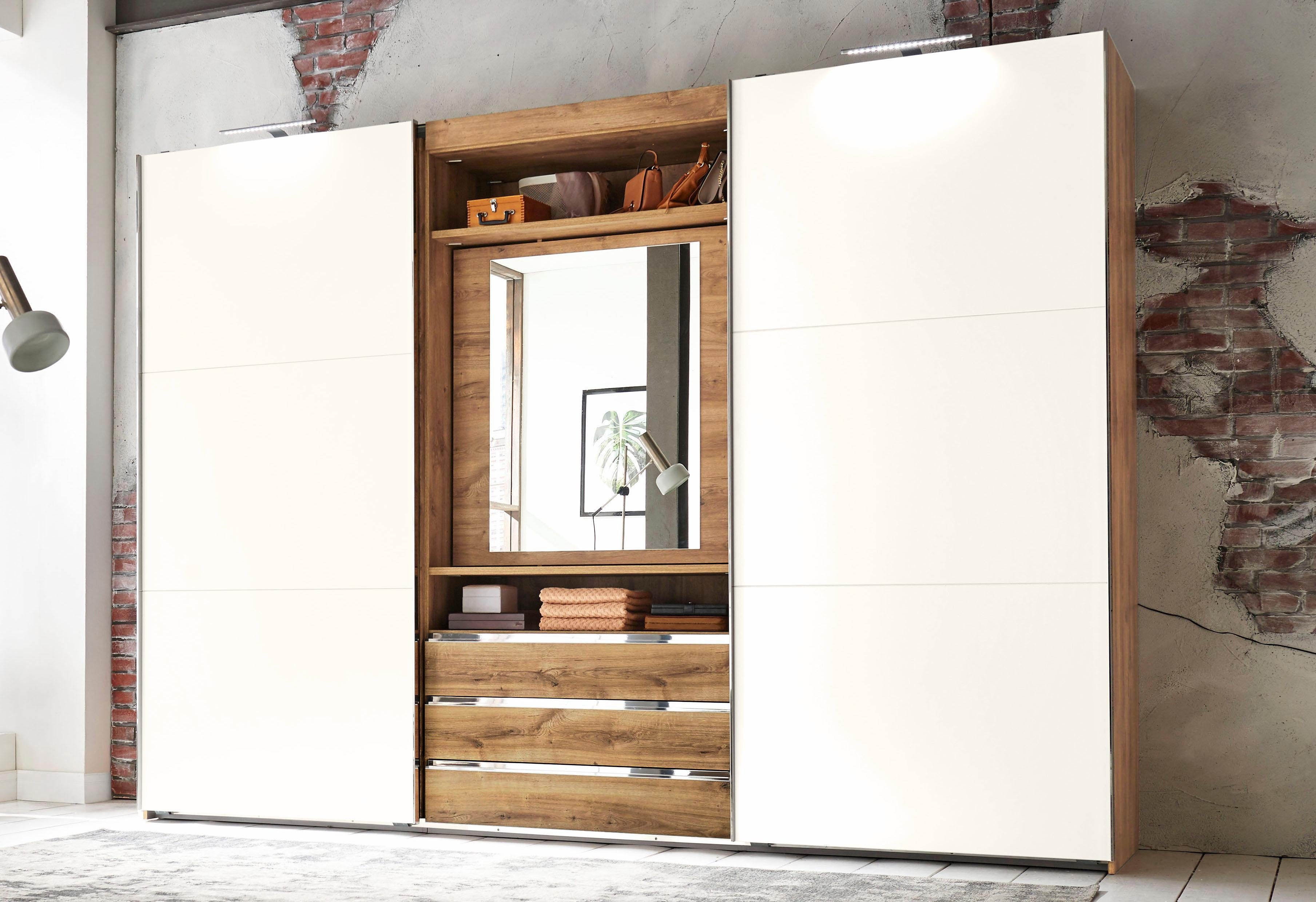 Wimex Schwebetürenschrank Magic by fresh to go mit drehbarer Spiegeltür