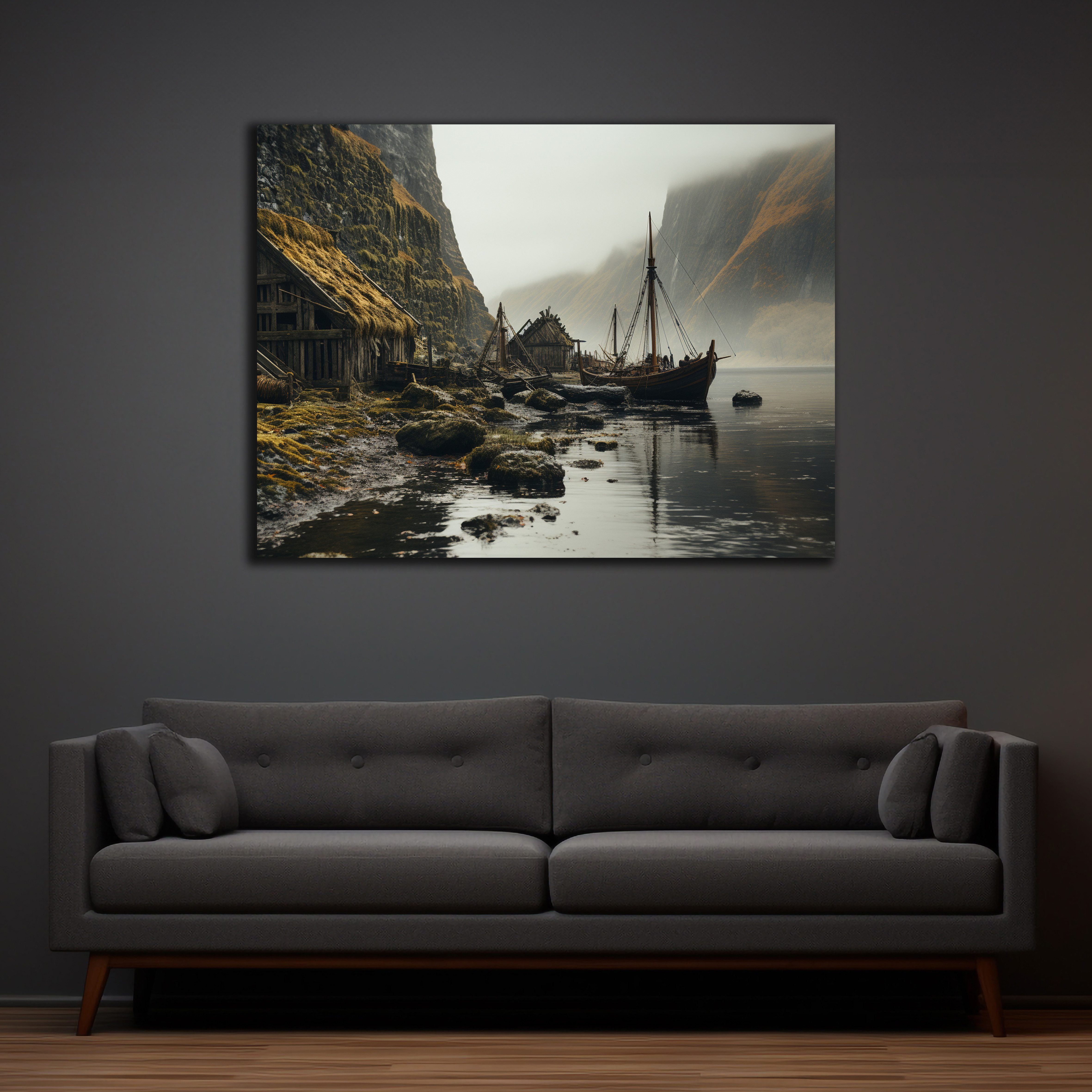 DARO Design Leinwandbild Modern Abstrakt Wandbilder günstig online kaufen