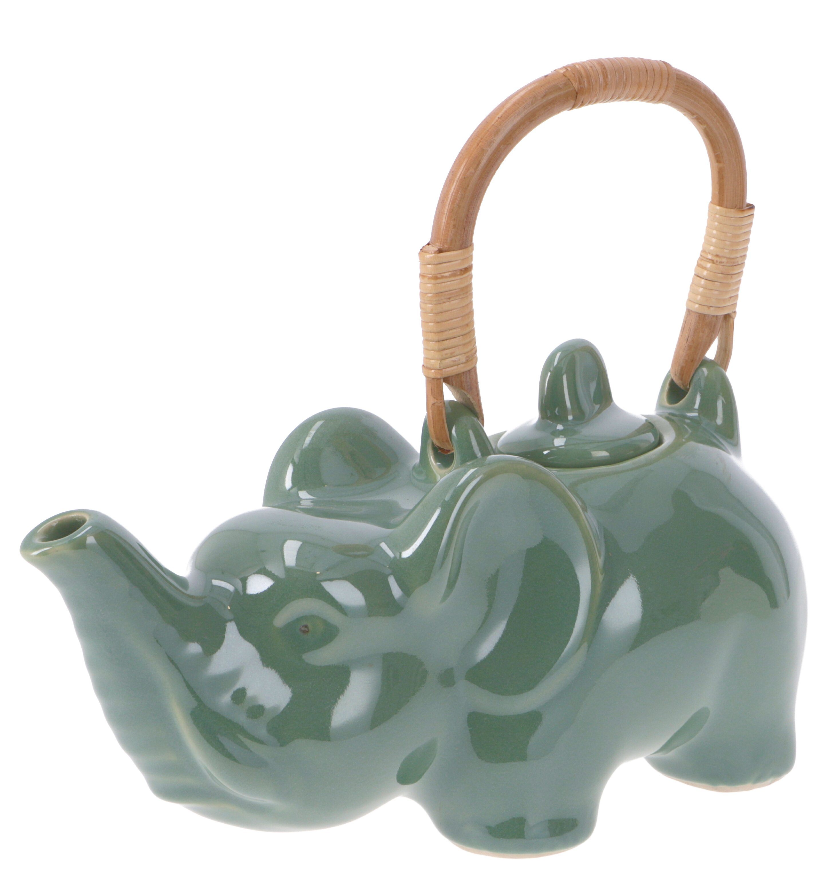 Dekoobjekt - Elefant Keramik Guru-Shop Teekanne