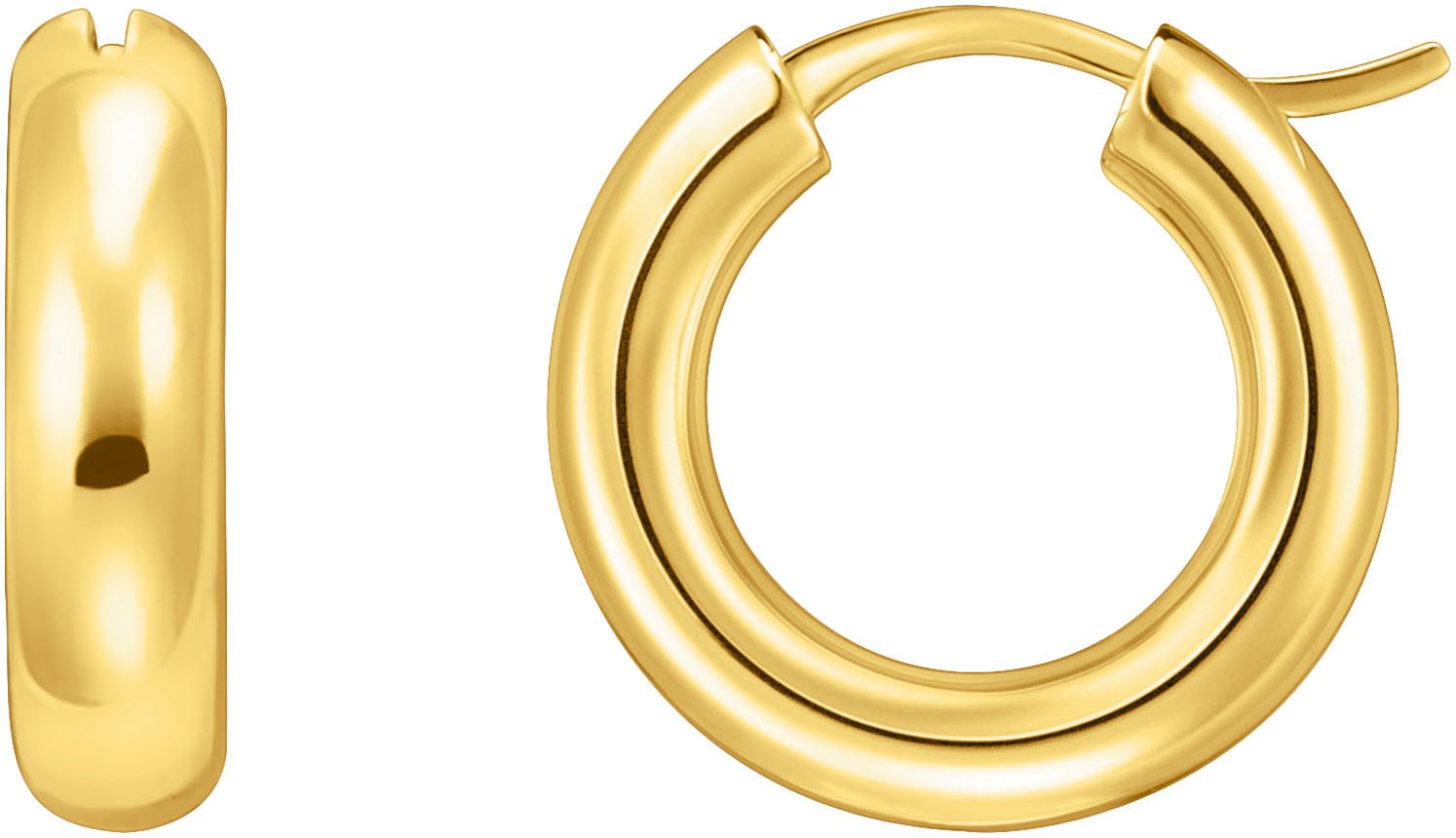 THOMAS SABO Paar Creolen Ювелирные изделия Silber 925 Серьги Chunky-Design