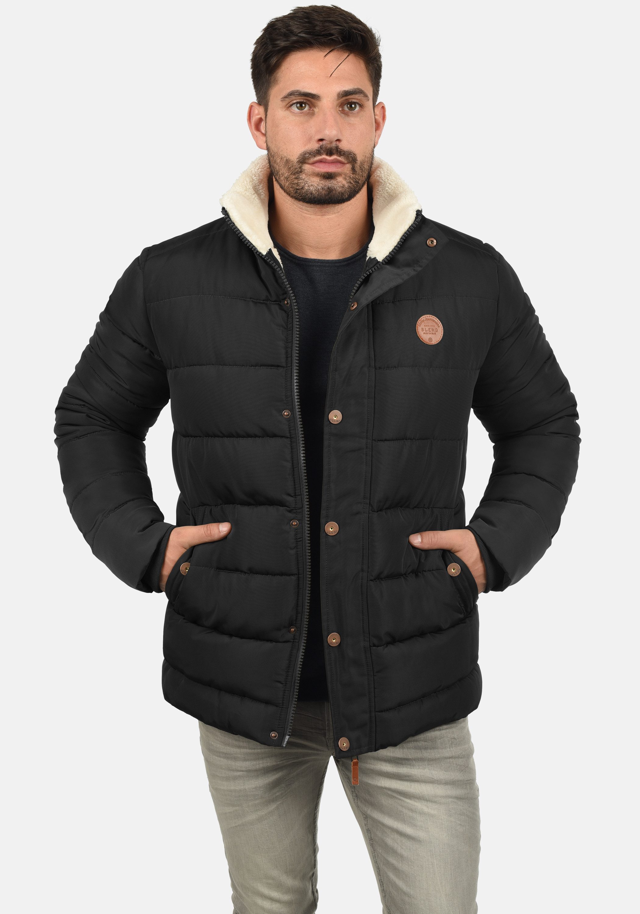 Blend Winterjacke BHFrederic Warme Jacke mit abnehmbarer Kapuze günstig online kaufen