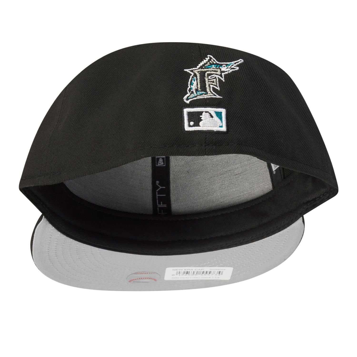 New 59Fifty Marlins Era DUAL LOGO Fitted Florida Cap