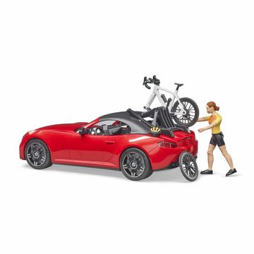 Bruder® Spielzeug-Auto Roadster mit Figur