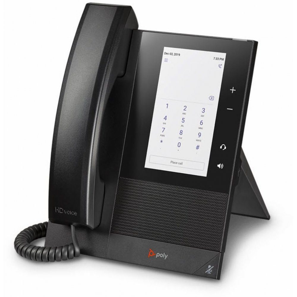 Poly CCX 400 Business Media Phone - VoIP-Telefon - schwarz Konferenztelefon
