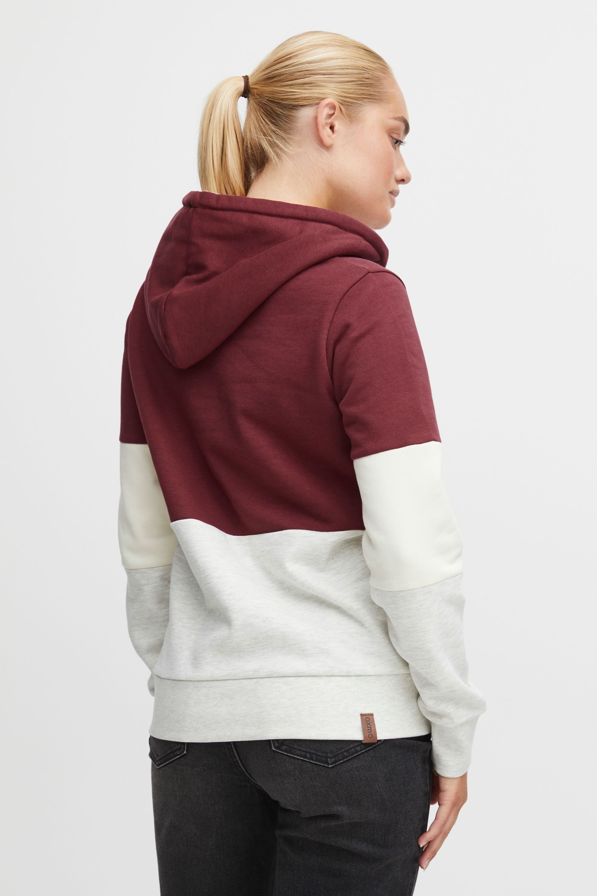 OXMO Hoodie OXKathrine Sweatpullover mit Kapuze