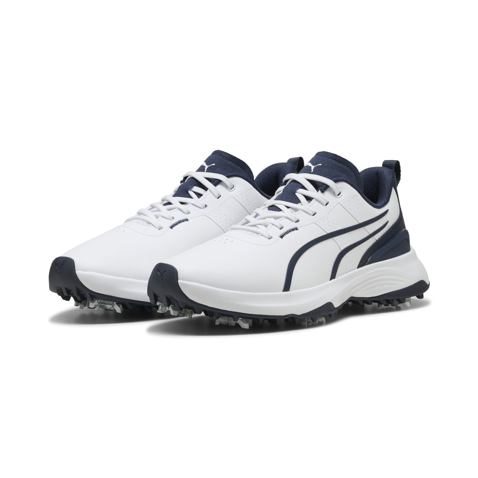 White Deep Navy Blue