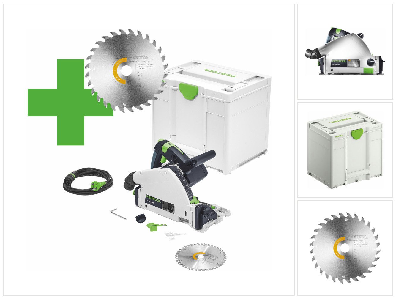 FESTOOL Akku-Tauchsäge TS 55 F Master Edition 2021 Tauchsäge 1200 W 160 mm (577035)