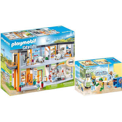 Playmobil® Spielbausteine 70190 70192 City Life 2er Set Krankenhaus +