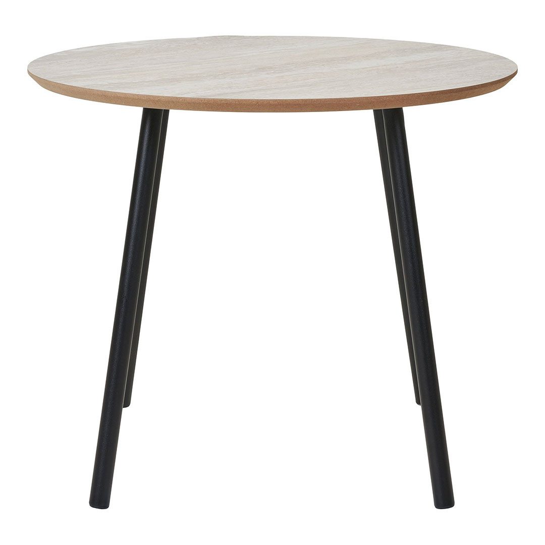 House Nordic Couchtisch Aalst Couchtisch Beige Travertin Dekor.