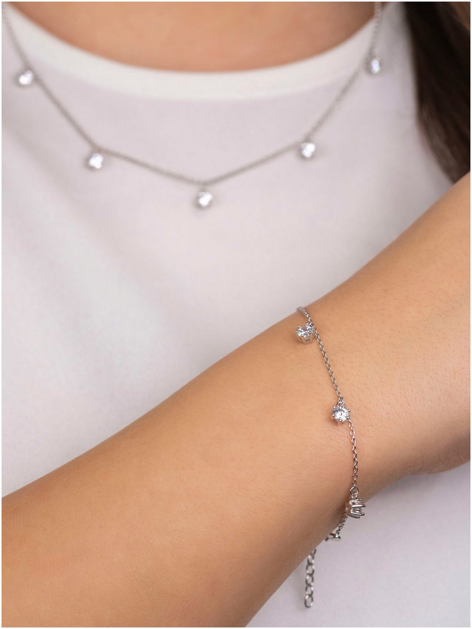 Engelsrufer Armband Shiny, Made in Germany - mit Zirkonia (synth)