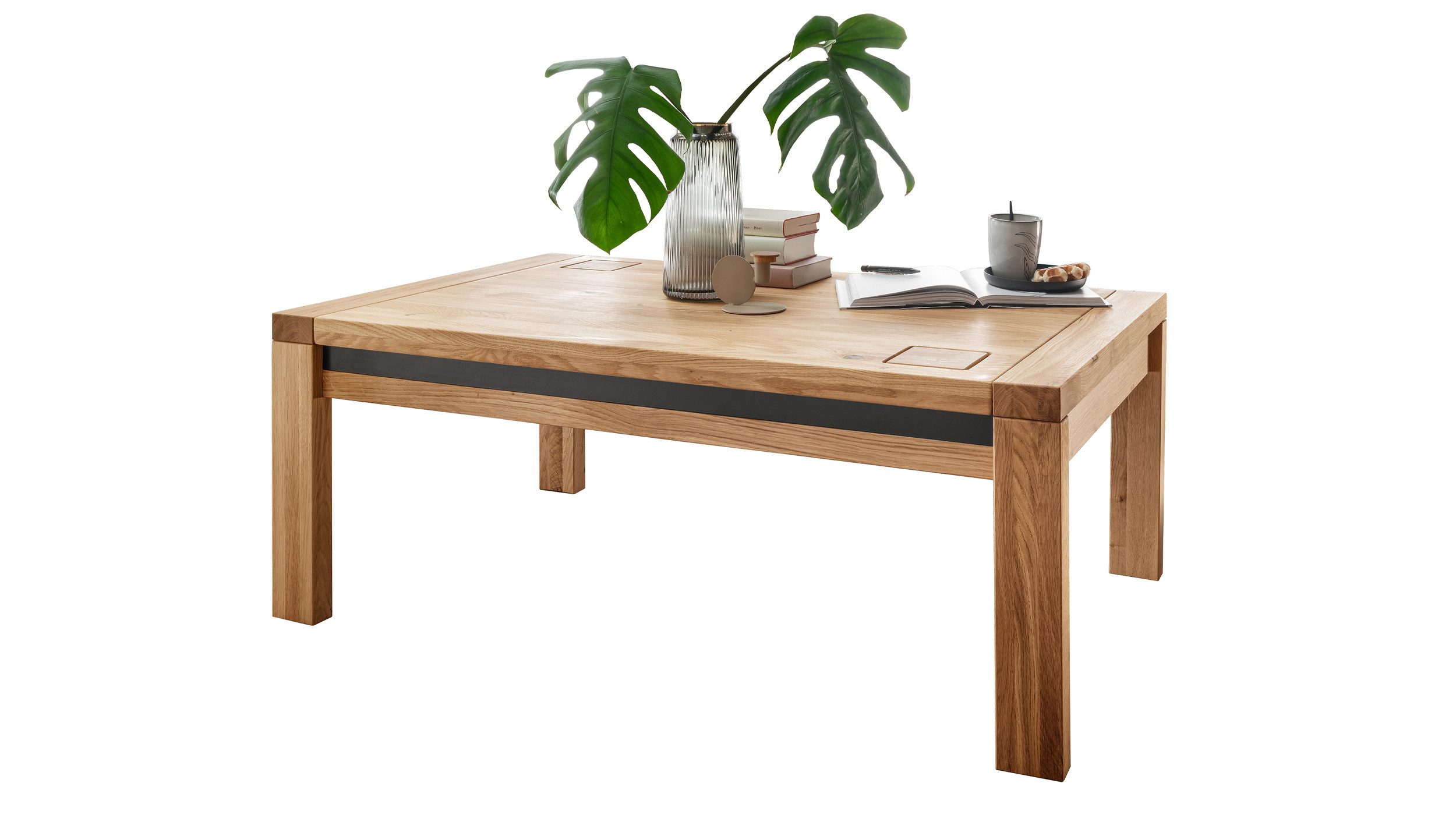 Massivart® Couchtisch GIRONA 118 cm Breite günstig online kaufen