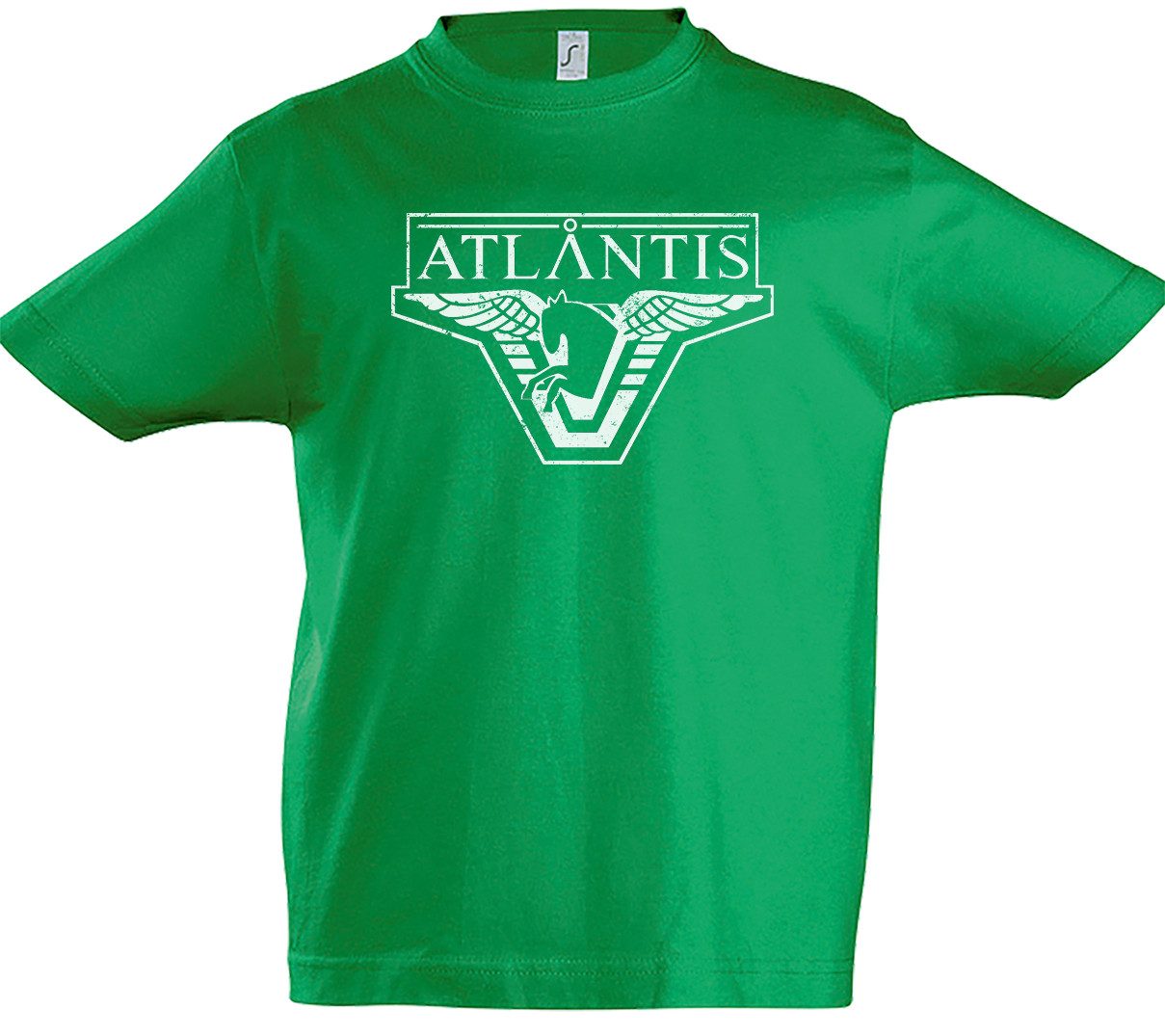 Urban Backwoods Print-Shirt Atlantis Logo Kinder T-Shirt Sci-Fi Cronus Sign Logo Insignia (1-tlg) Systemlord Stargate Science Fiction
