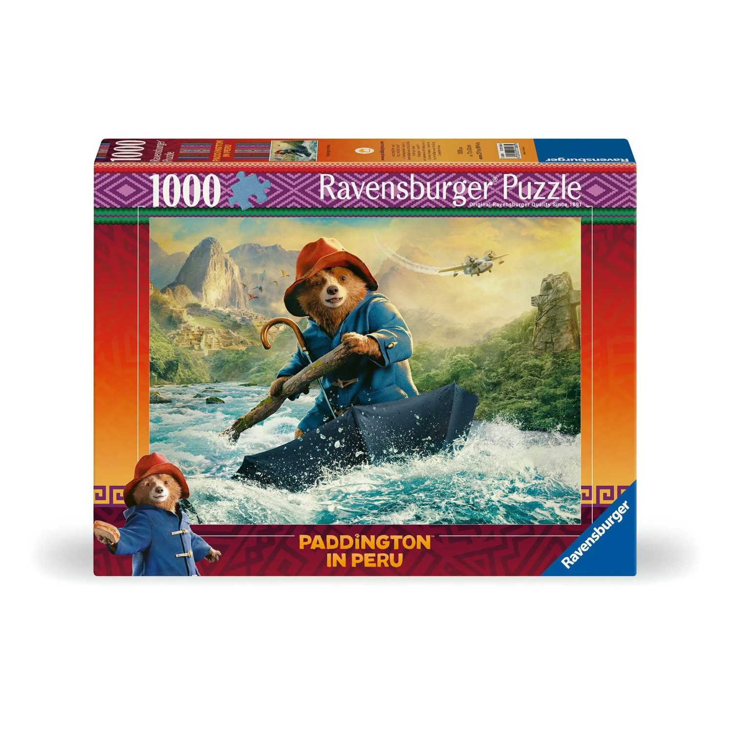 Ravensburger Puzzle Ravensburger Puzzle 12001266 - Paddington in Peru - 1000 Teile..., 1000 Puzzleteile