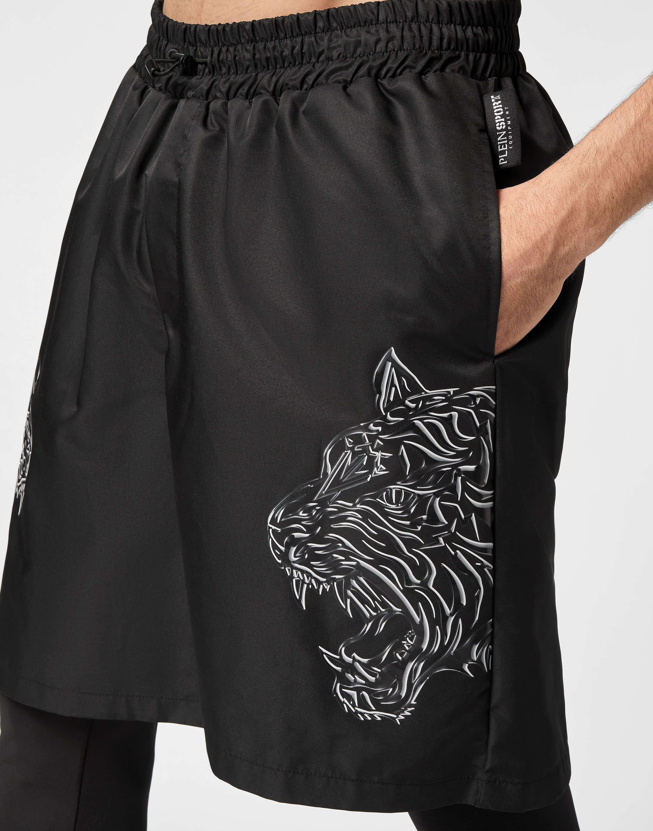 PLEIN SPORT Sporthose Tiger
