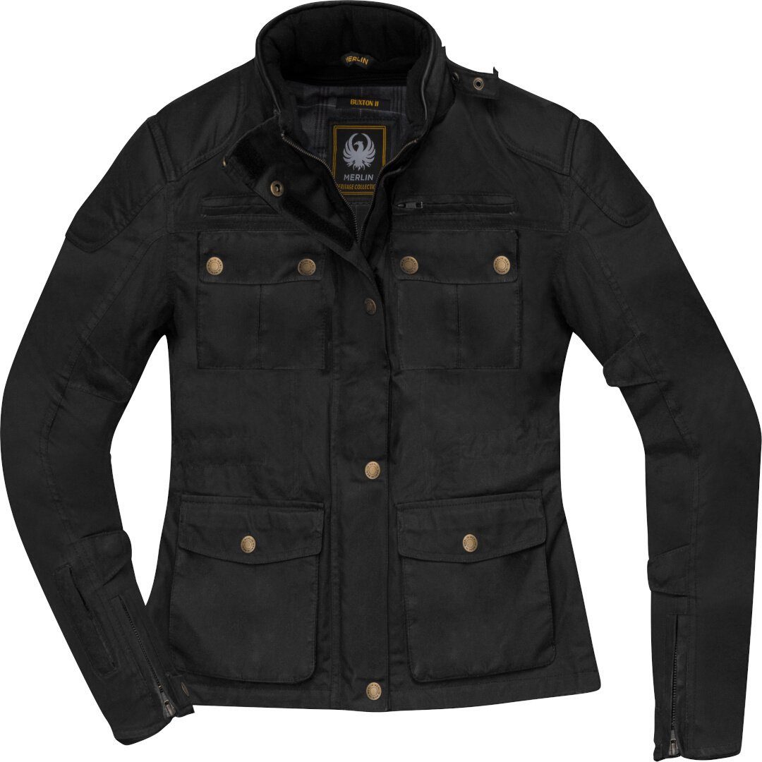 Motorradjacke Buxton II Damen Motorrad Wachsjacke