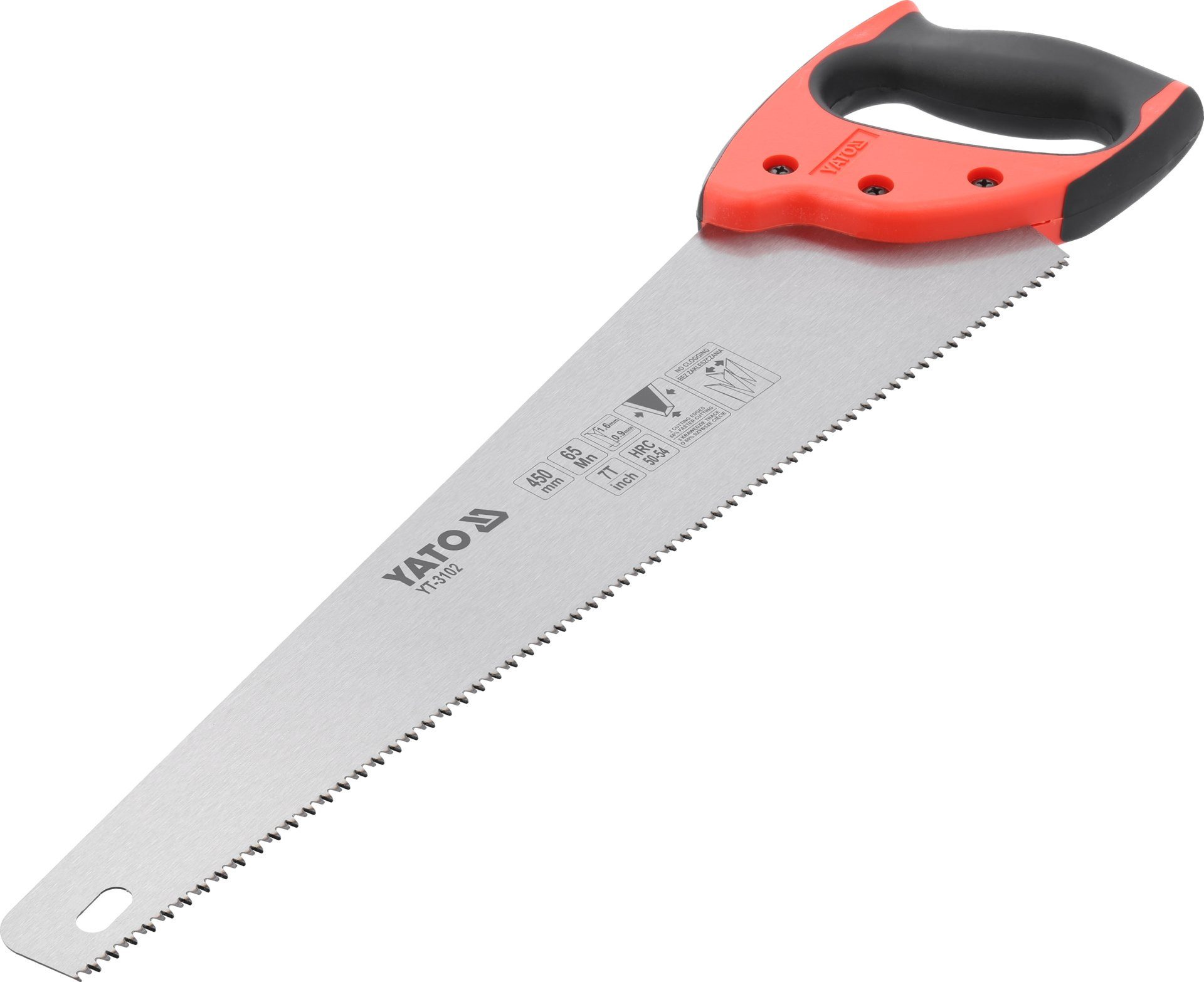 TRIZERATOP Handsäge Handsäge 450 mm für Holz und Holzwerkstoffe (Handsäge 450 mm für Holz und Holzwerkstoffe), Stabil