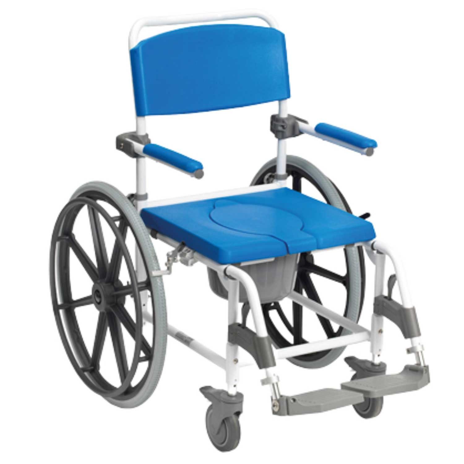 Drive Medical Dusch-Toilettenrollstuhl Dusch-Toilettenrollstuhl Aston 24 (2 günstig online kaufen