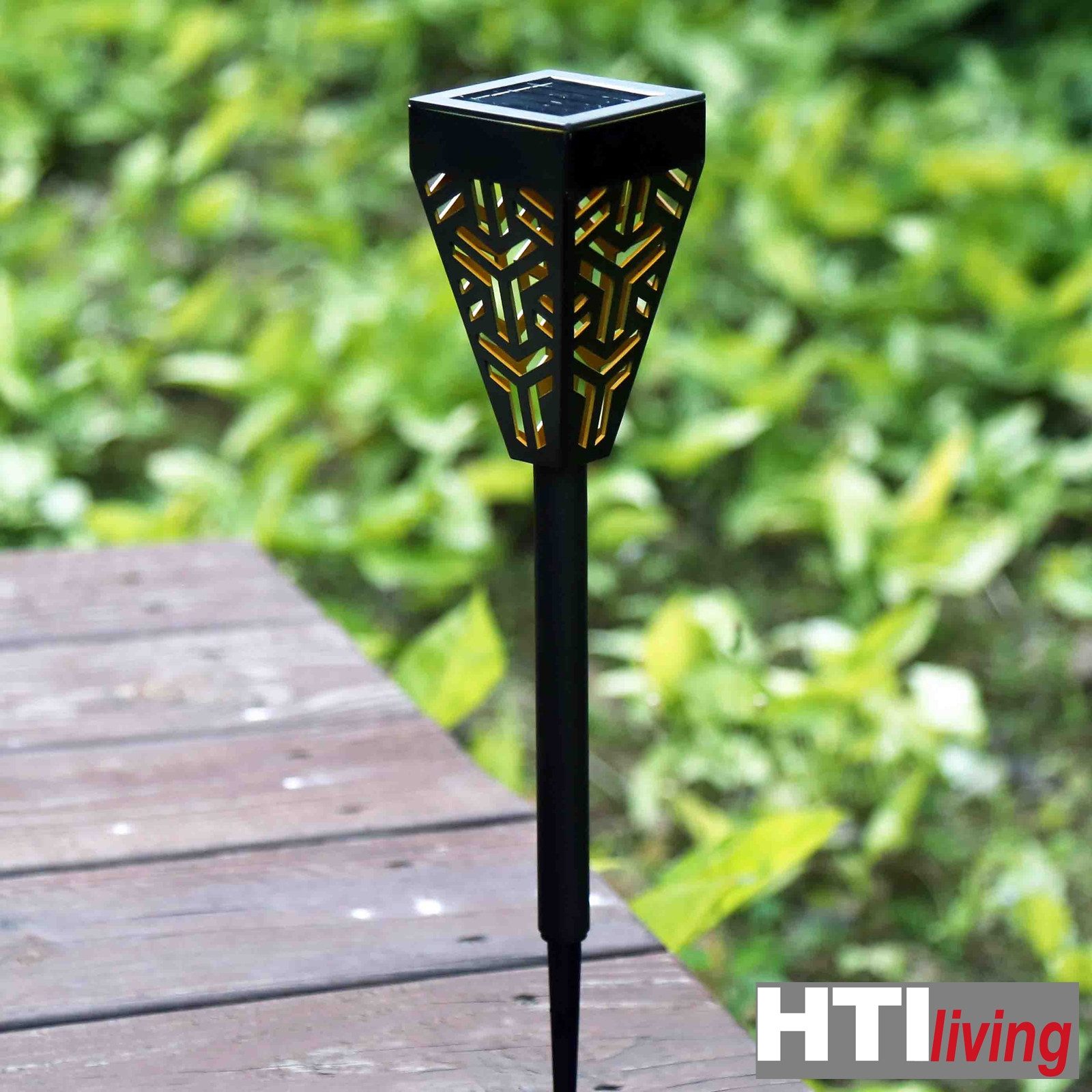HTI-Living LED Solarleuchte Solarfackel 4er Set Soley, Gartenstecker Solarl günstig online kaufen