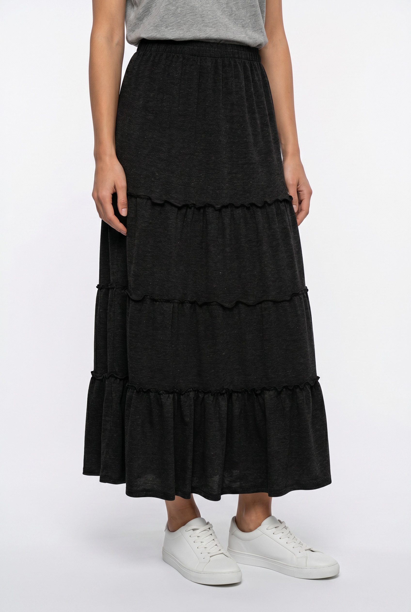 Maxirock VMJUNE HW ANKLE SKIRT JRS GA
