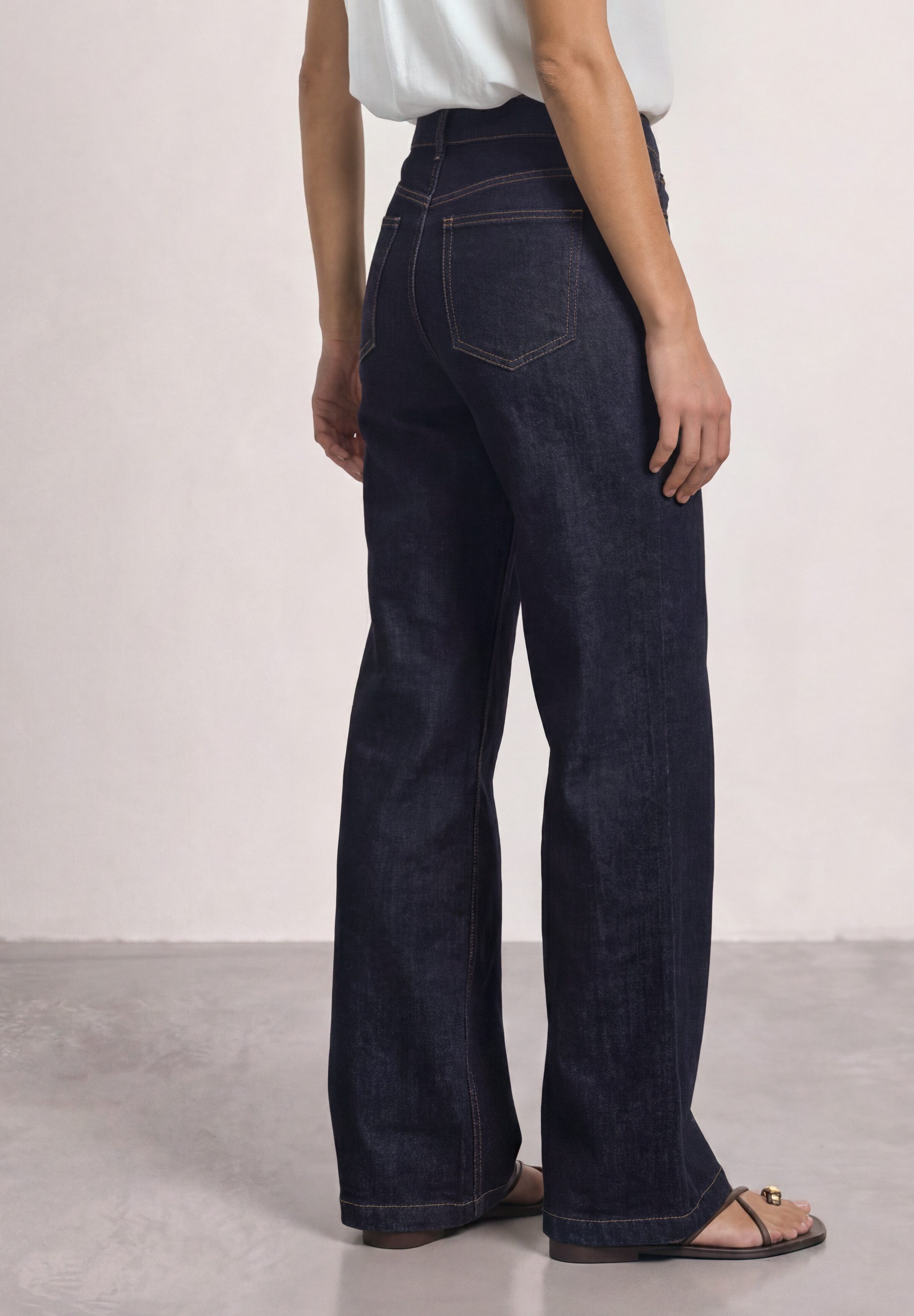 STREET ONE Loose-fit-Jeans aus Baumwolle mit Stretchanteil