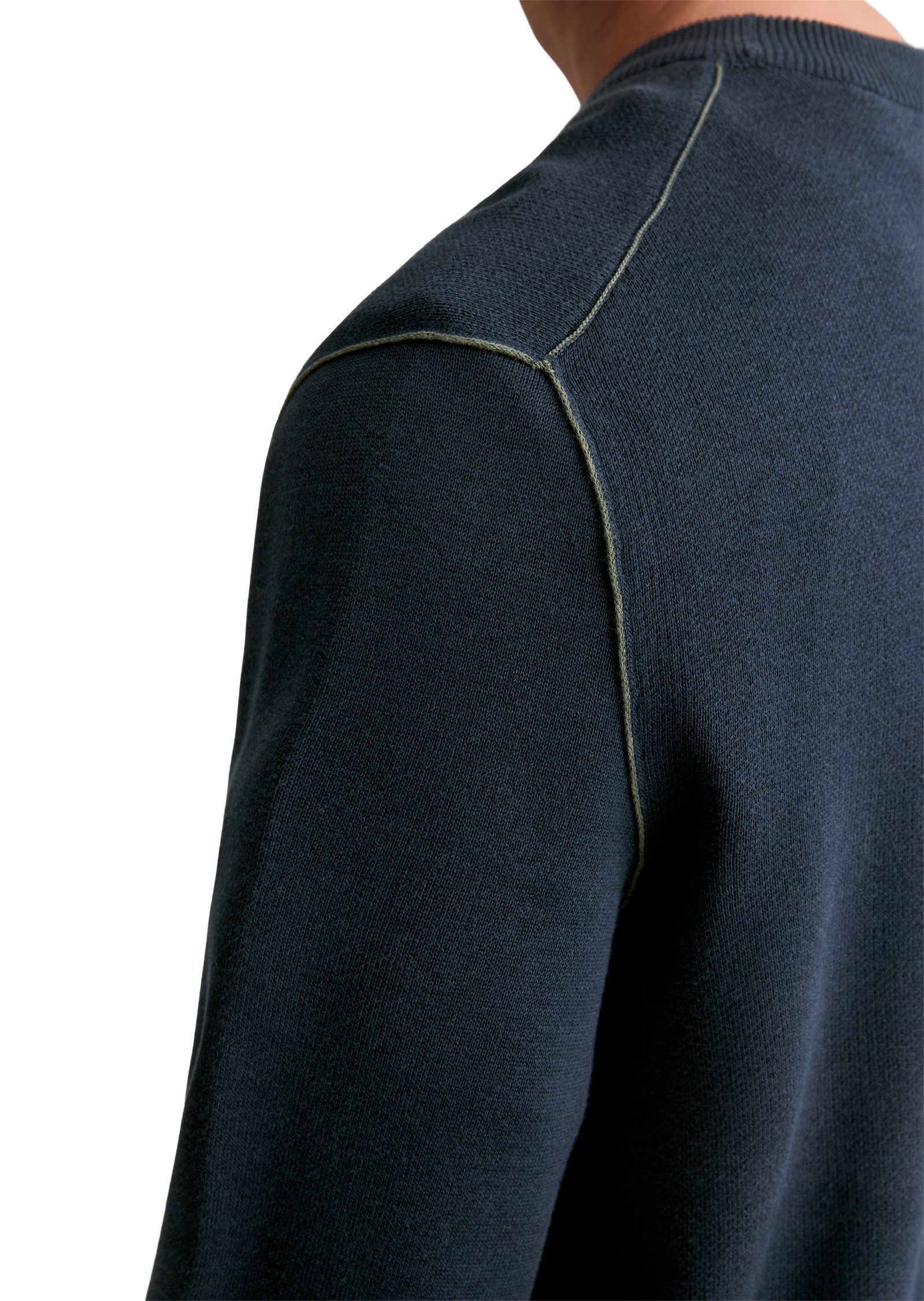 Marc O'Polo DENIM Strickpullover aus Double-Face-Cotton