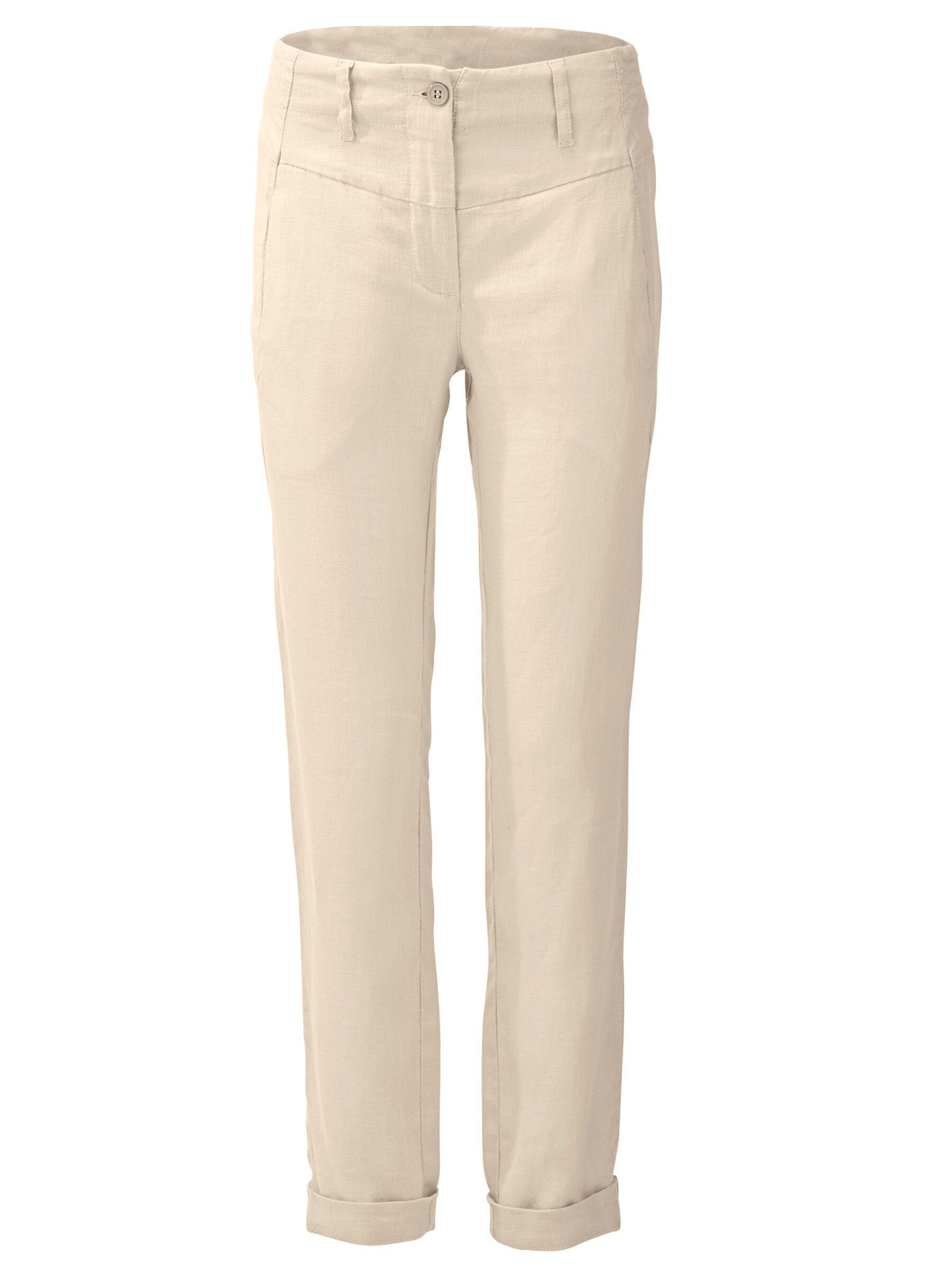 heine Jerseyhose Leinenhose Innenbeinlänge ca. 68 günstig online kaufen