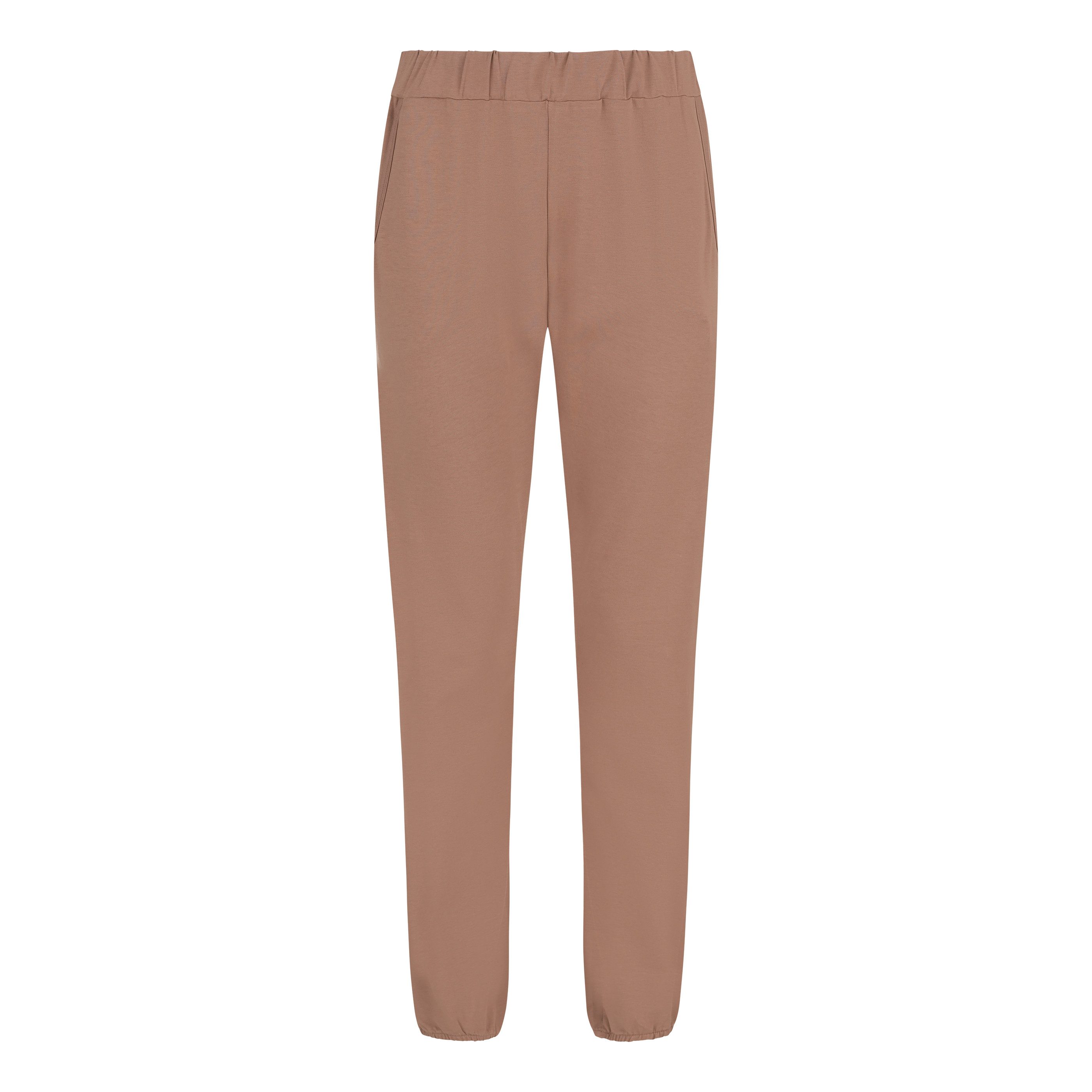 Evoni Stoffhose Dünne Lockere Baumwollhose für Damen