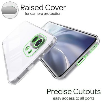 Nalia Smartphone-Hülle Xiaomi Mi 11, Klare 360 Grad Silikon Hülle / Rundumschutz Vorder- und Rückseite / Schutzhülle Transparent / Vergilbungsfreies Case / Displayschutz Etui / Kratzfest / Durchsichtiges Komplettschutz Cover / Vorne & Hinten Schutz / Handy-Tasche Handyschale