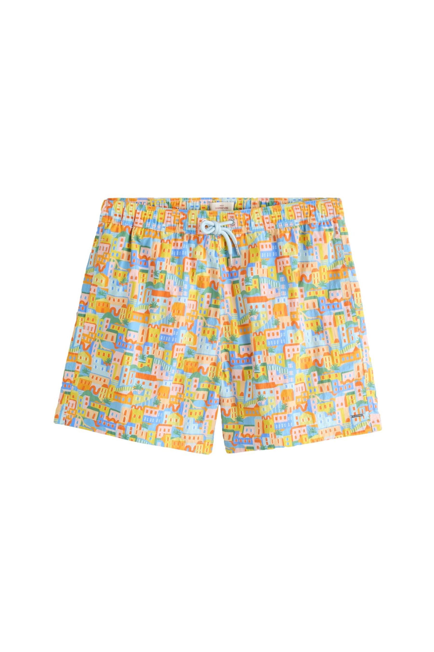 Badeshorts Signature Badeshorts mit Unterwasser-Print