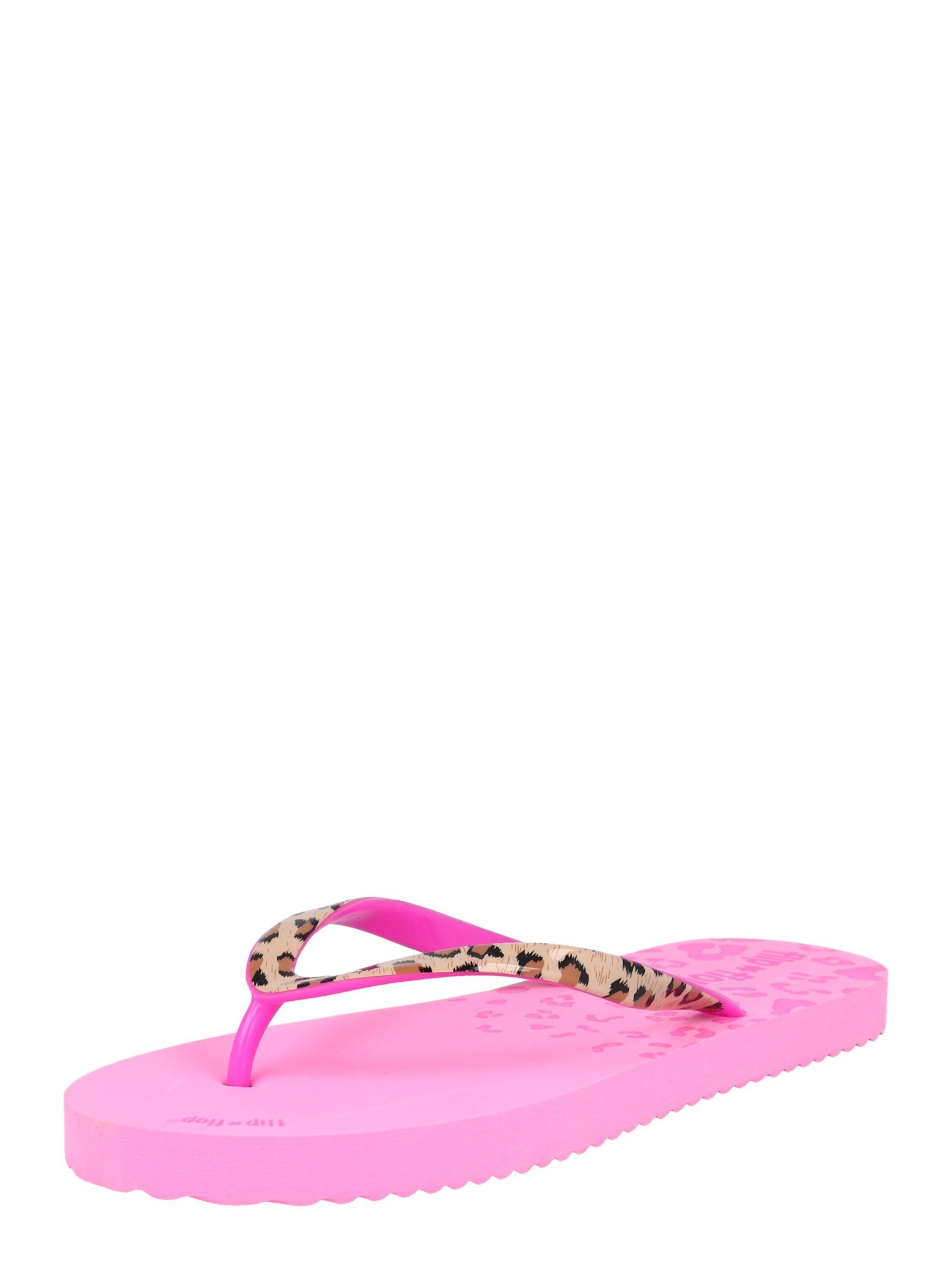 Flip Flop Easy Leo (1-tlg) pink neon Zehentrenner