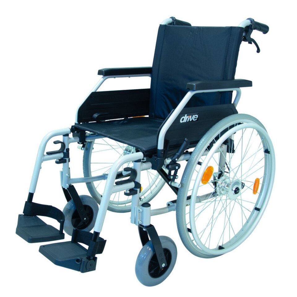 Rollstuhl Leichtgewichtrollstuhl Litec 2G mit Trommelbremse - 50 cm