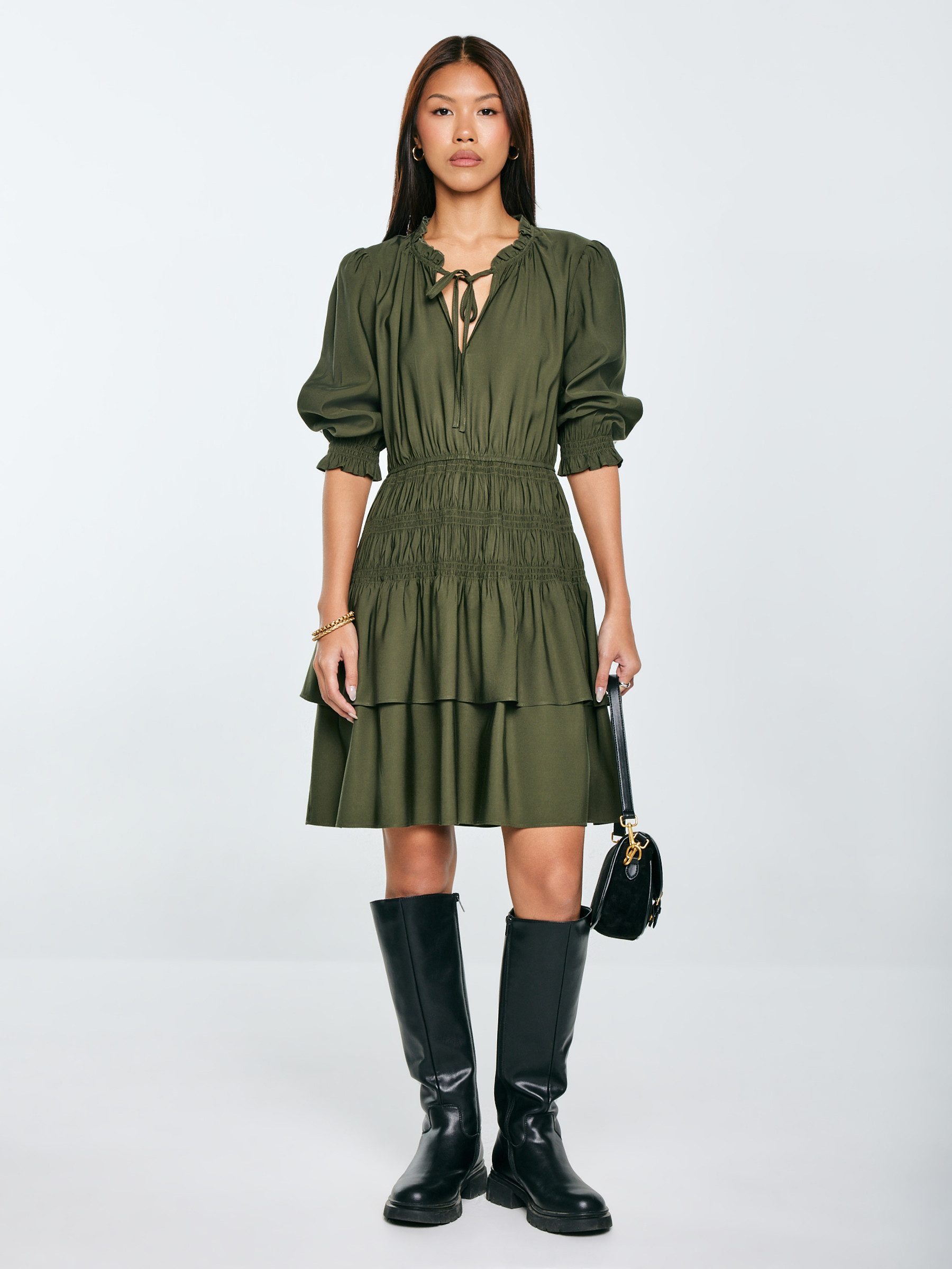 BIG STAR Shirtkleid KAKUNI Midi