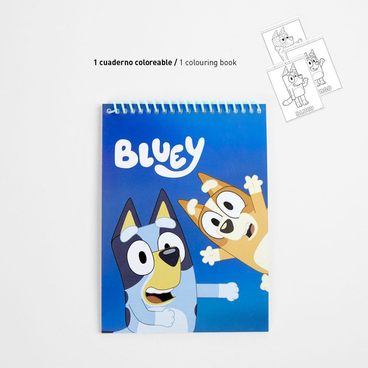 Bluey Farbkasten Kinder Ausmalset Malset Kreativset für Beschäftigungsspielzeug
