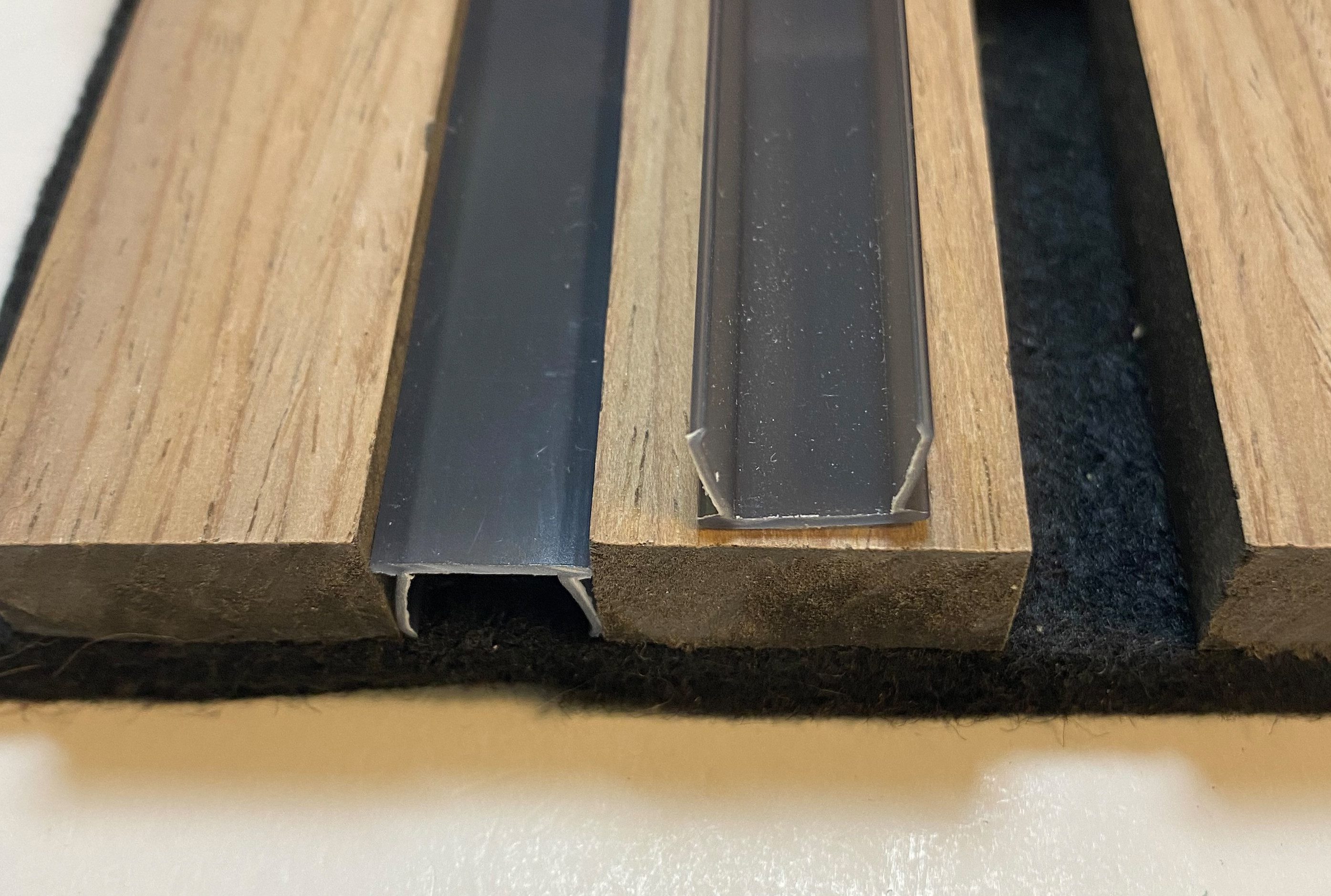 XENON LED Dekolicht 4285 LED Leuchte Kunststoff Schiene schwarz 50cm Neutral Weiß, Xenon / Neutral Weiß