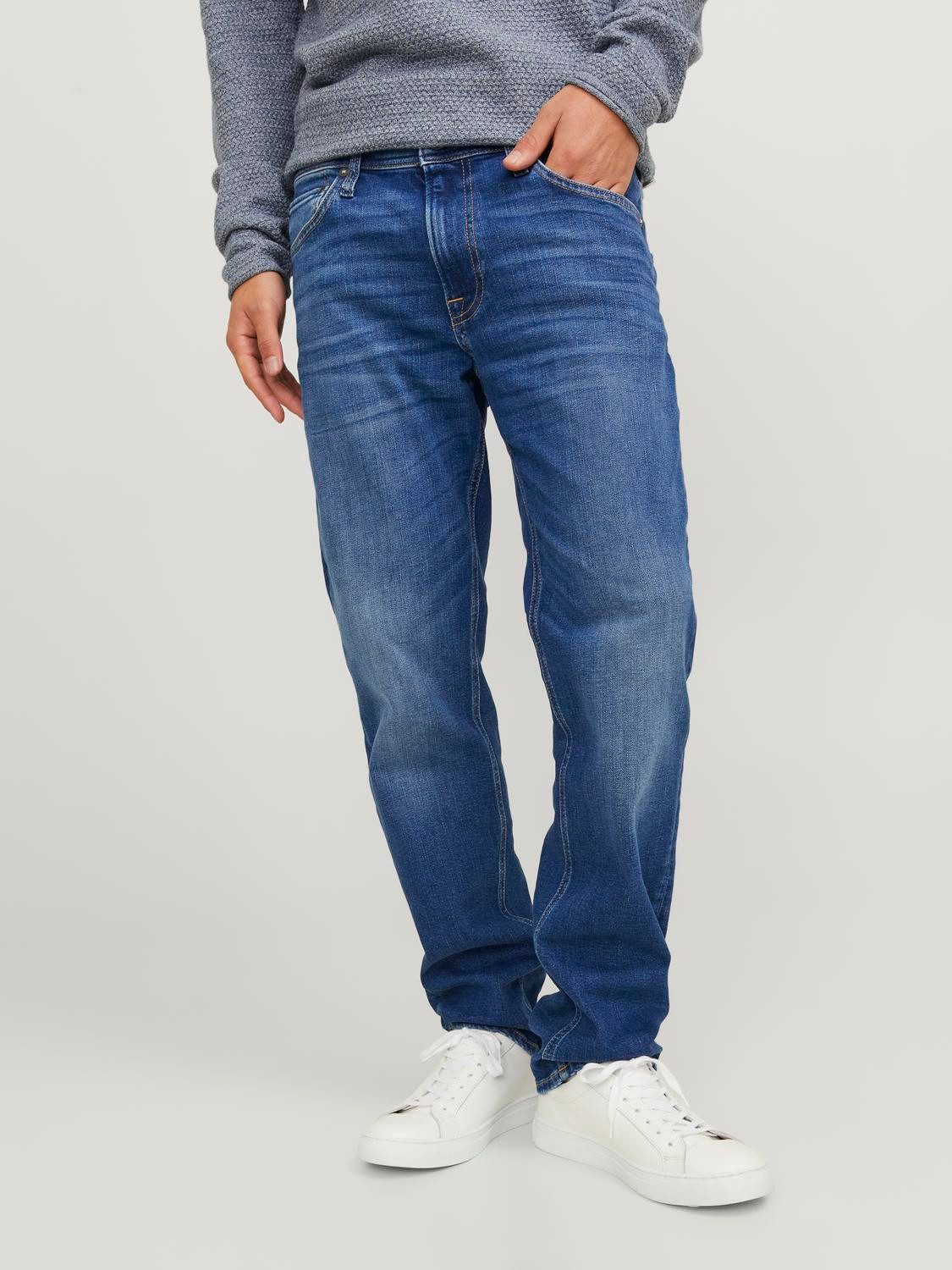 Jack & Jones Regular-fit-Jeans JJICLARK mit Used-Look und Stretch für den A günstig online kaufen