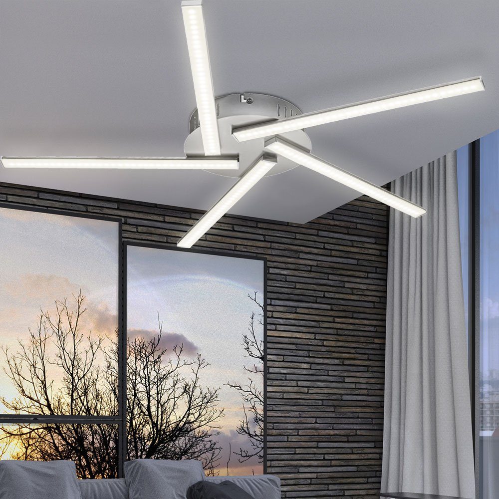 60 etc-shop D cm Beleuchtung Hänge Zimmer Decken Leuchte Wohn Schlaf Deckenleuchte Lampe LED LED Deckenleuchte,