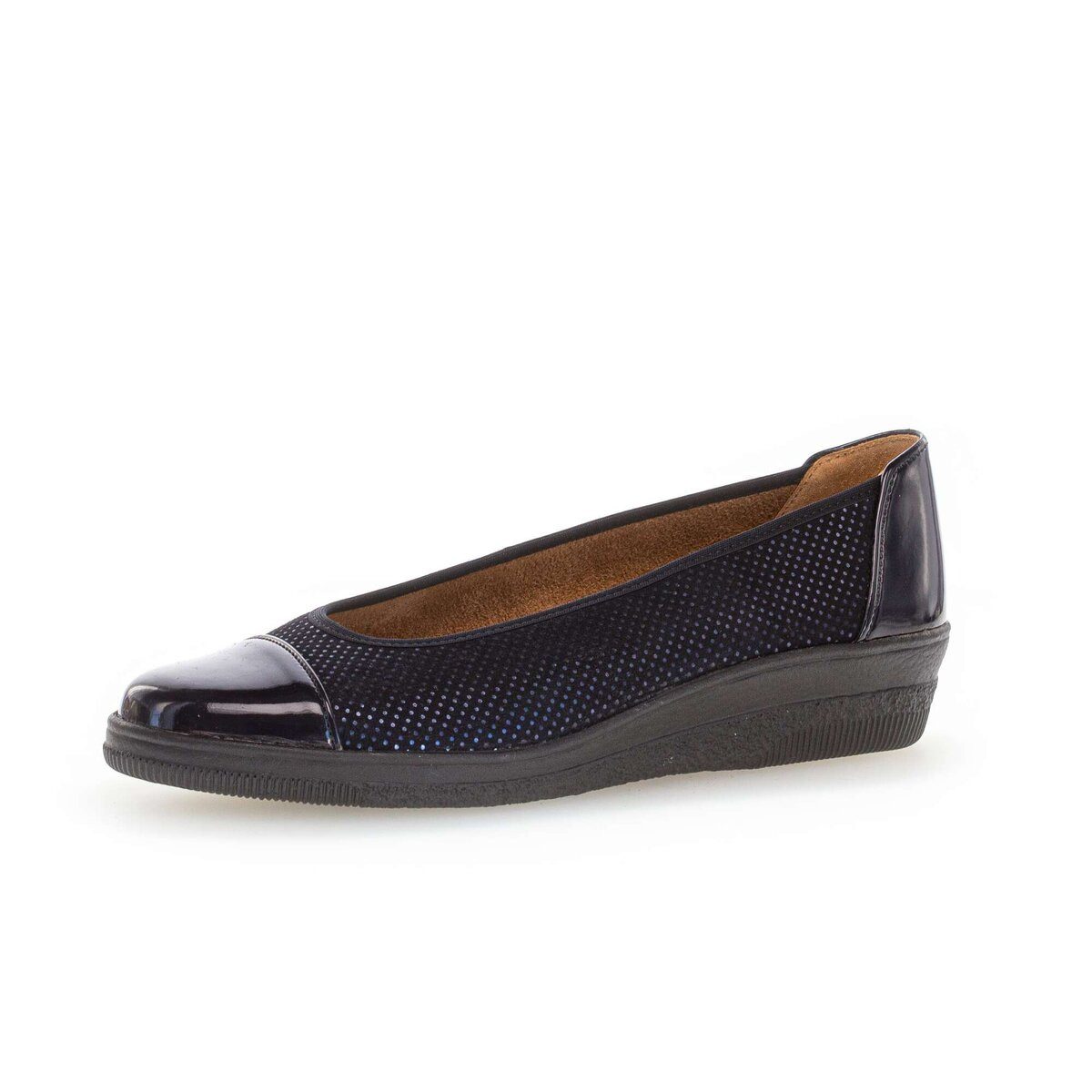 Gabor Sportliche Ballerina Materialmix Leder/Lederimitat Ballerina