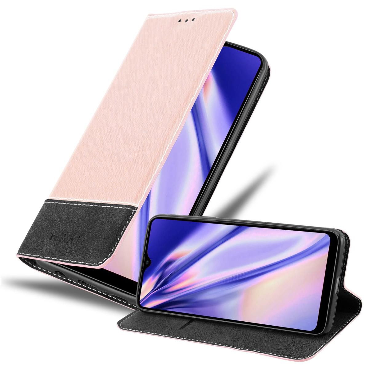 Cadorabo Handyhülle für Samsung Galaxy A20s Hülle Samsung Galaxy A20s, Klappbare Handy Schutzhülle - Hülle - mit Standfunktion und Kartenfach