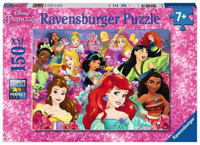 Ravensburger Puzzle 150 Teile XXL Disney Princess Träume können wahr werden 12873, 150 Puzzleteile