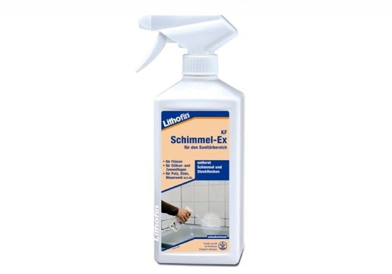 Lithofin Lithofin KF Schimmel-EX Schimmelentferner 500 ml Sanitärreiniger