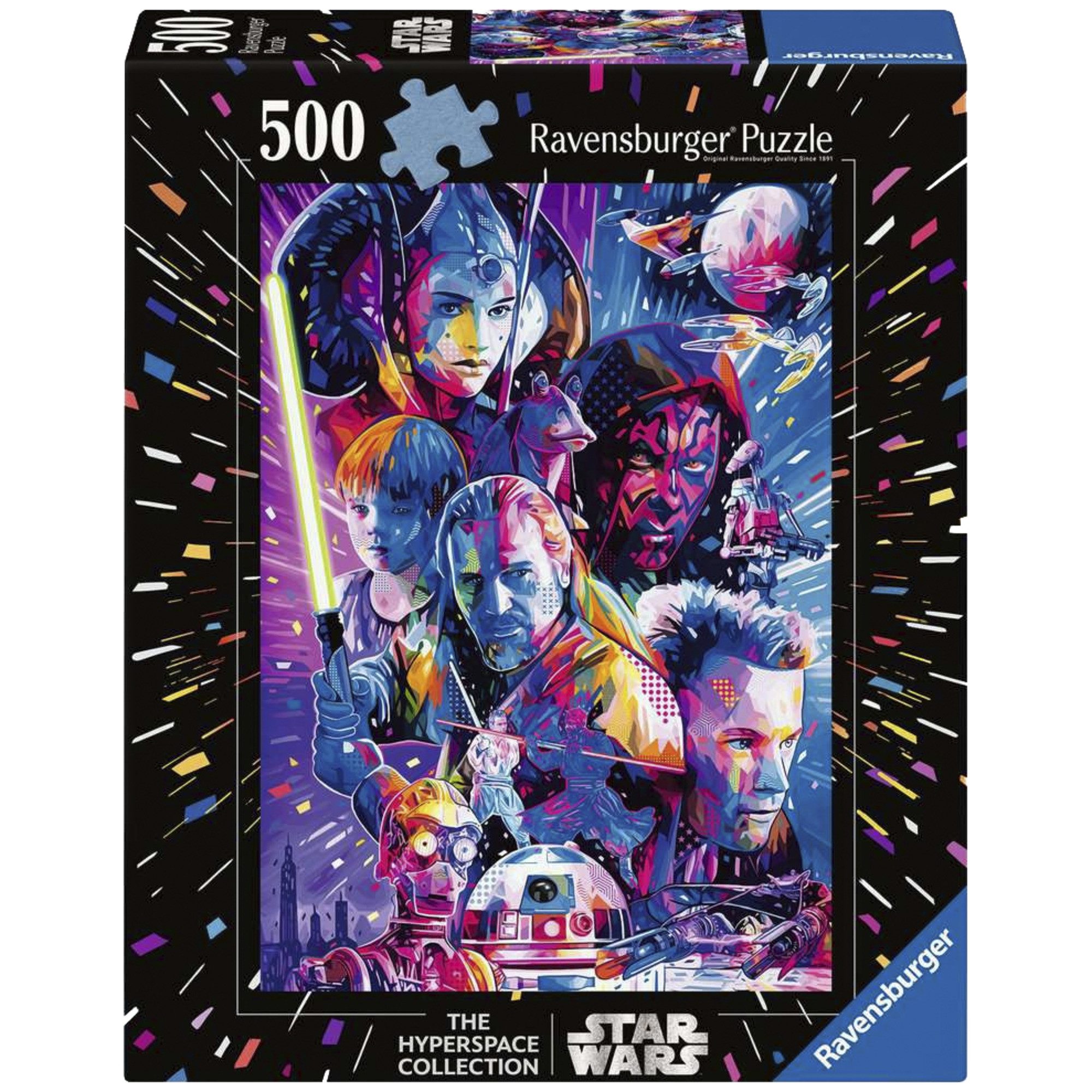 Ravensburger Puzzle Ravensburger Puzzle Star Wars Hyperspace, 500 Puzzleteile