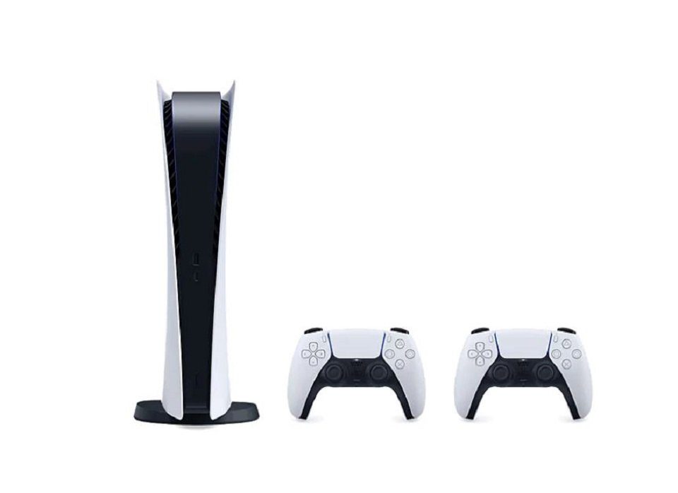 Playstation PS5 Digital Edition Konsole Bundle 825 GB + 2 Wireless 