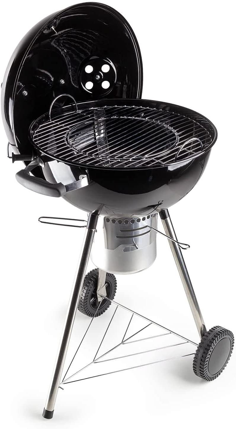 Saulengrill Mit Deckel
