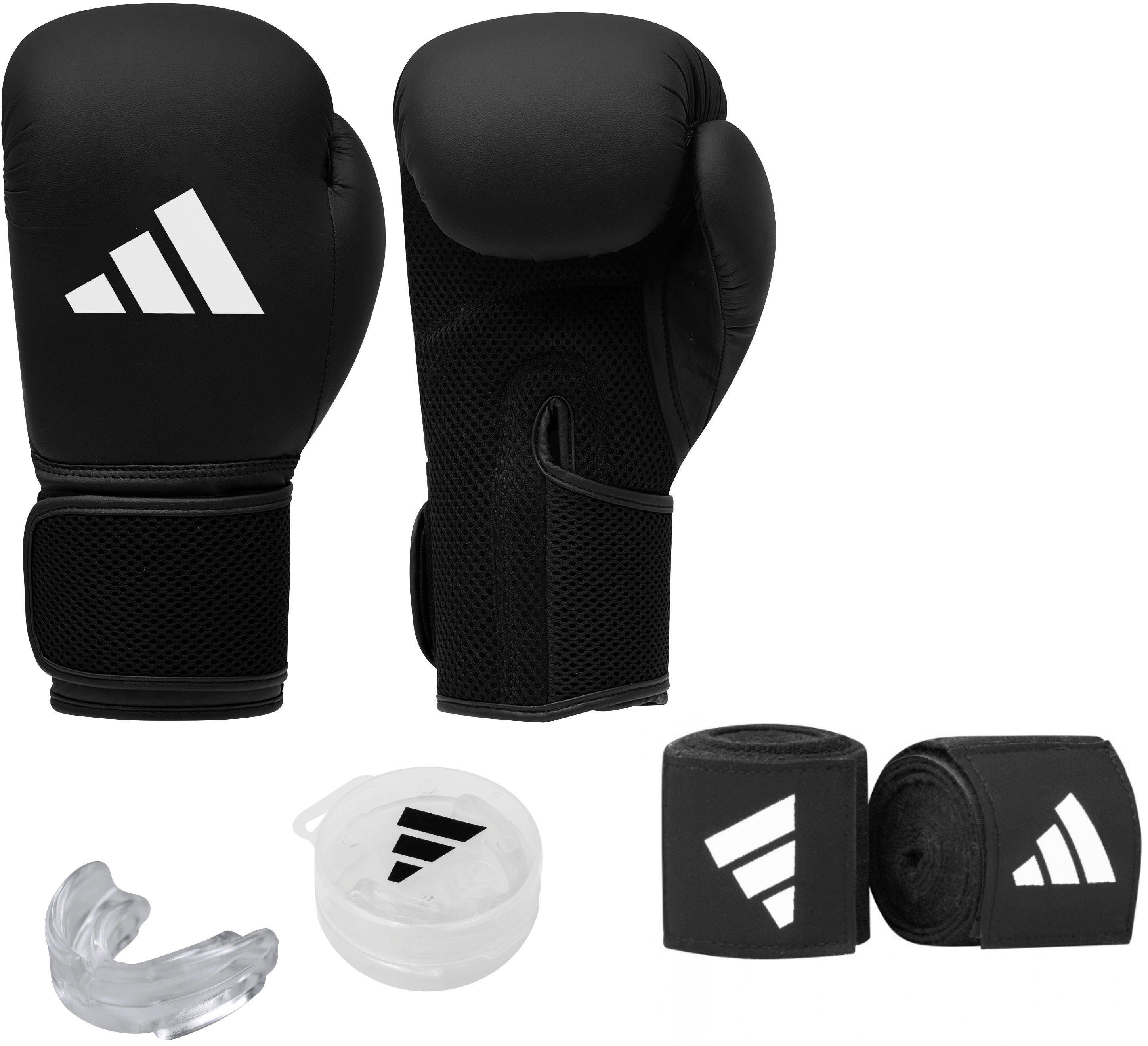 adidas Performance Boxhandschuhe Boxing Set Men (3-tlg) günstig online kaufen