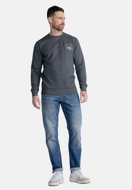 Petrol Industries Sweatshirt Pullover Hubbing Sweatshirt in Melange-Optik (1-tlg)