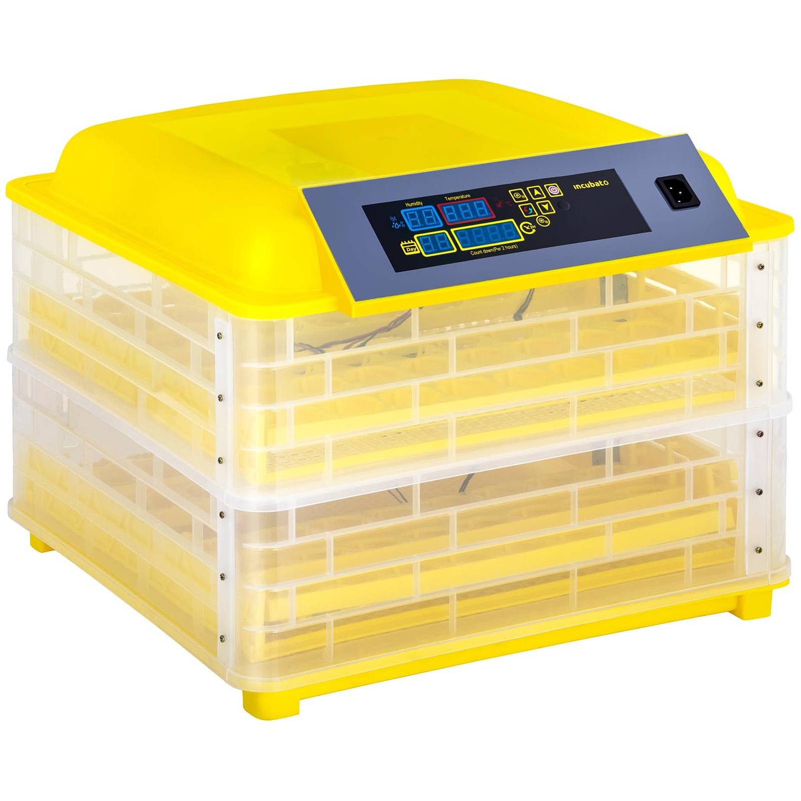 incubato Reptilieninkubator Brutmaschine 96 Eier Brutautomat Ei-Inkubator Brutapparat Schierlampe