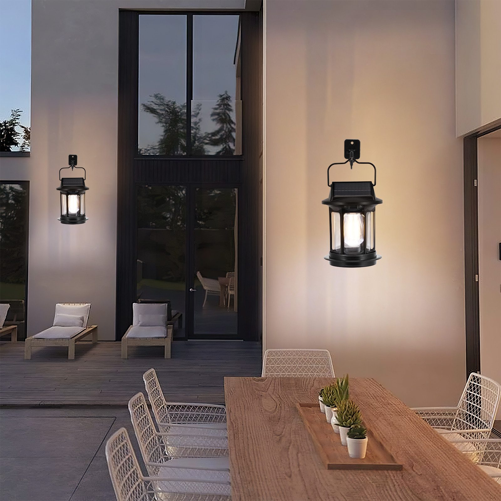 BlingBin LED Solarleuchte Solarlampen für Außen günstig online kaufen